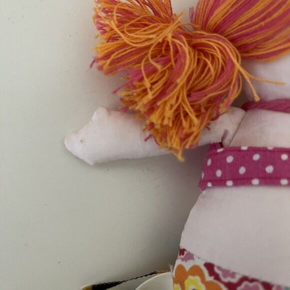 Maison Chic Mermaid Tooth Fairy Pillow Plush Doll Tooth Holder Pocket - Picture 12 of 12